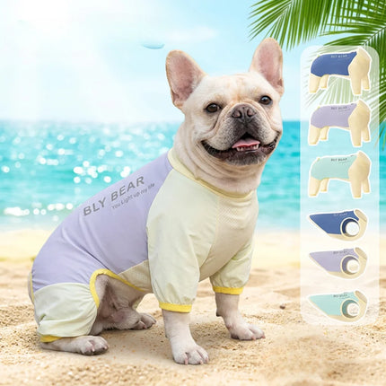 Dog Cooling Clothes  Vest UV Sun Protection Breathable Mesh Jacket, Small Medium  Dogs, Summer Wear Outdoor Cooling Suits