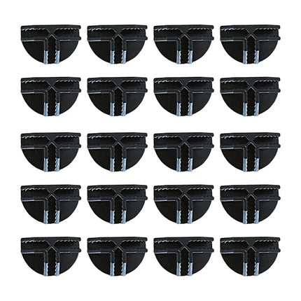 Set of 20 Storage Closet Cube Replacement Grid Connectors Grid Corner Cube