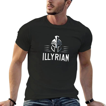 Illyrian Themed Logo III T-Shirt animal print for boys heavyweights big and tall t shirts for men
