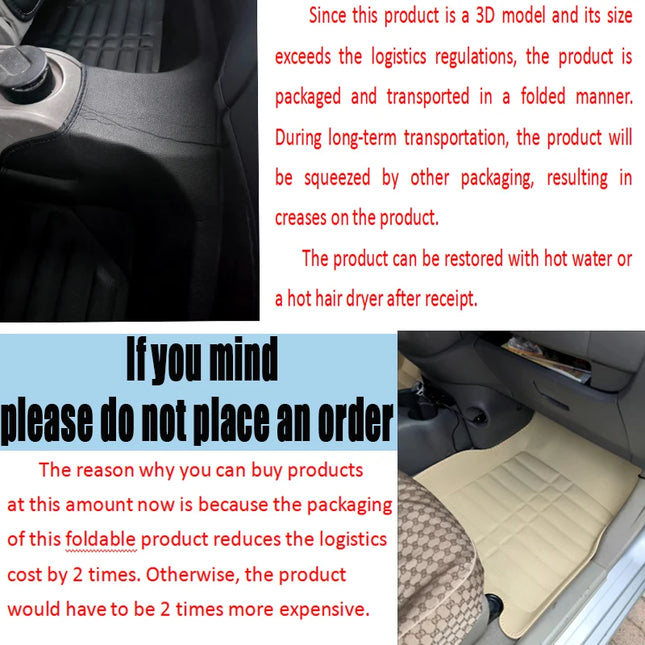 For Honda Civic 10th Gen FC FK 2016~2021 Car Floor Mat Custom Foot Parts Parts Leather Panel Liner Pads Rug Interior Accessories