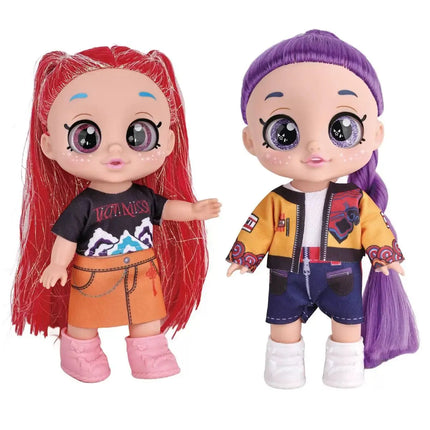 2027 New Fashion Demon Hunter Doll 5D Eyes with Music Witch Hunter Doll Toy Blue Tiger Doll  Children's Toy Birthday Gift