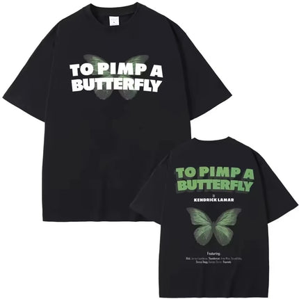 Rapper Kendrick Lamar DAMN To Pimp A Butterfly Mr. Morale & The Big Steppers Album Graphic Wamen Unisex Men T-shirt