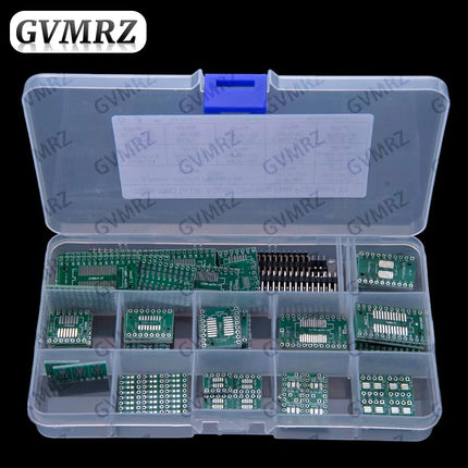 70PCS SMD to DIP Adapter Converter Plate PCB Board kit SOP14 SOP16 SOP24 SOP28 SOP10 SOP8 SOP28 SOP20 SOP SOP8 SOP28 SOP20