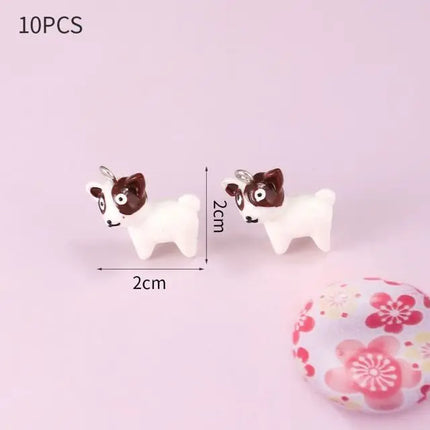 10pcs Resin Imitation Strawberry Shape Charms For DIY Key Chain Necklace Pendants Ornament Jewelry Making Accessories