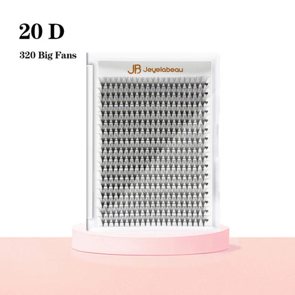 JB Jeyelabeau 6D 10D 20D 30D Premade Volume Lashes Soft Big Fans Individual Faux Mink Russian Eyelashes Extensions Makeup Tools