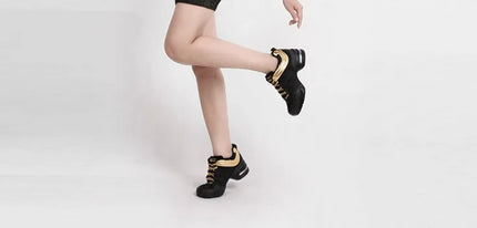 Large Size Women's Dance Shoes Soft Outsole Woman Breath Jazz Hip Hop Shoes Sports Sneakers Ladies Girl Modern Jazz Dancing 2025