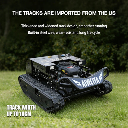 Customized AWY-900 All-Terrain Zero-Turn Remote Mower, 1500W*2 Brushless Motors for Stable Mowing snow shoveling lawn mower