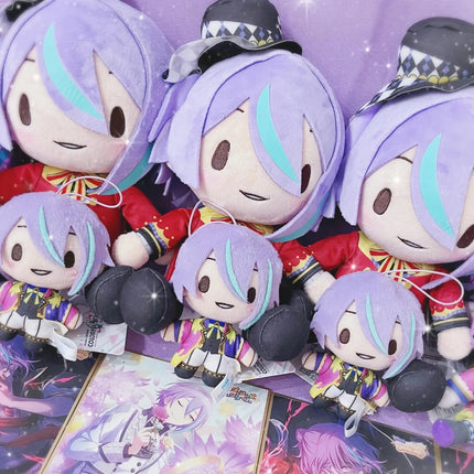 10cm Pjsk Plush Keychain Project Sekai Kamishiro Rui Stuffed Plushie Pendant  Yoisaki Kanade Kawaii Backpacks Ornaments Toy Gift