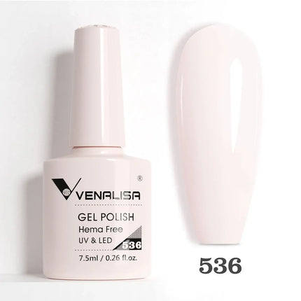 7.5ml Venalisa TPO FREE HEMA FREE Gorgeous Color Nail Gel Polish Long Wear Soak Off UV LED Gel Varnish Nail Manicure Gel Varnish