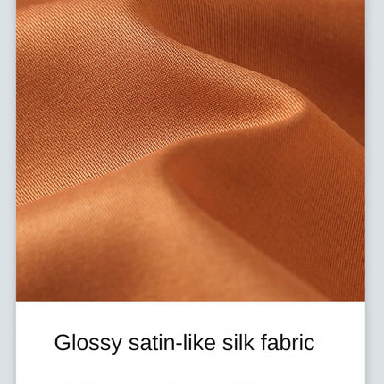 Long sleeved shirt for men's business casual orange non ironing wrinkle resistant elastic solid color men's shirt new style