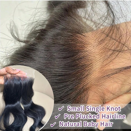 Vietnamese Hair 13x4 Lace Frontal For Women To Make Wig Transparent Lace Natural Hair Line 4x4 Straight Hair Lace Closure