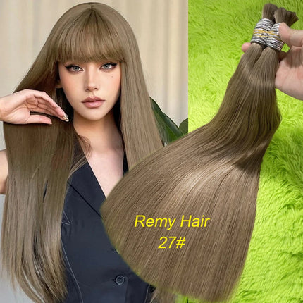 613 Human Hair Bulk For Braiding No Weft Human Hair Extensions Cheveux Naturel Vietnamita 1b613 Honey Blonde Humain Hair Bundles