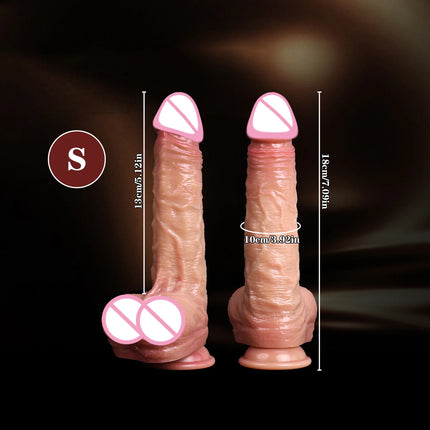 Super Realistic Dildo Adult Sex Toys Medical liquid silicone Penis Anal Vagina Masturbator Dildo With Suction Cup Adult supplies
