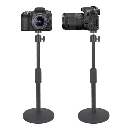 Desktop Tripod for Mobile Phone Webcam DSLR Camera Tabletop Tripie Stand Mount for Smartphone Cellphone Web Cam Support