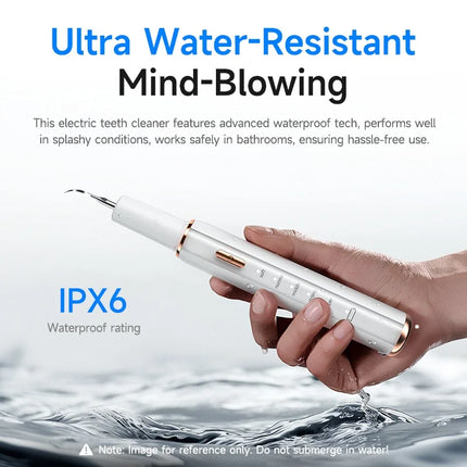 CURVY MOON Ultrasonic Electric Teeth Cleaner Plaque Remover T5 UV Disinfection Pet Dog Cat Use Dental Tartar Calculus Remover