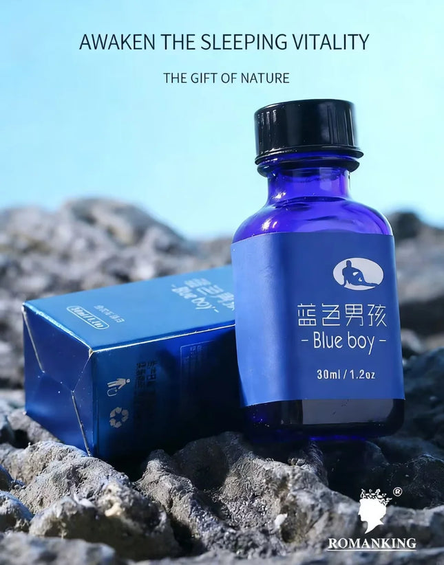 PWD 30ML ROMANKING Emperor Power Scent Blue Boy Silk Tree RS Essential Oil Body Massage Gay Body Lubrication