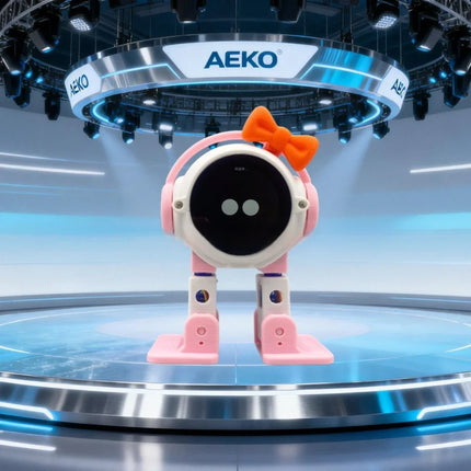 AI AEKO With camera Robot ESP32-S3 Main Control 1.54inches Screen Intelligent Interactive Robot Voiceprint Recognition Companion
