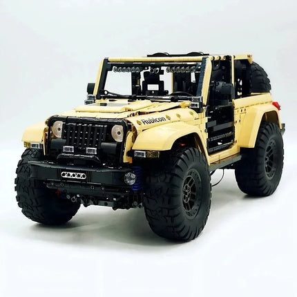 Mould King 13184 MOC Technical APP/RC Motorized Off-road Car Building Blocks Sport Vehicle SUV Bricks Christmas Gift For Boy Kid