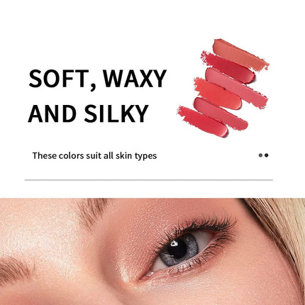 2 In 1 Matte Liquid Lipstick Long Lasting Color Moisturizing Waterproof Non Stick Cup