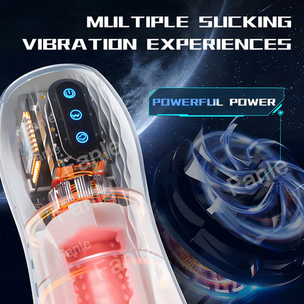 Automatic Sucking Sex Toy Male Masturbator Cup Vibration Blowjob Machine Heating Masturbation Adult for Men Masturbate Supplies
