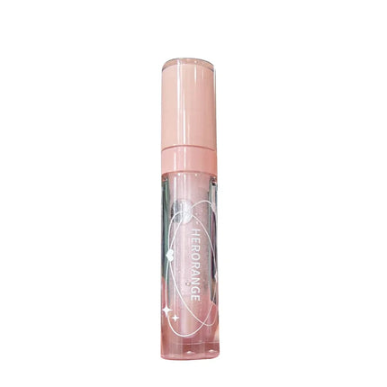 Herorange Crystal Clear Lip Oil Long-Lasting Moisturizing Lightens Lip Lines Prevents Flaking Must-Have Glossy Lip Oil Cosmetics for Autumn and Winter