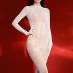 white A / B open crotch