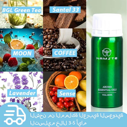 NAMSTE 100ML Hot Sell Fruity Hotel Natural Essential Oil Ritz Carlton Oud Wood Diffuser Essential Oil Air Freshener Aromatic Oil