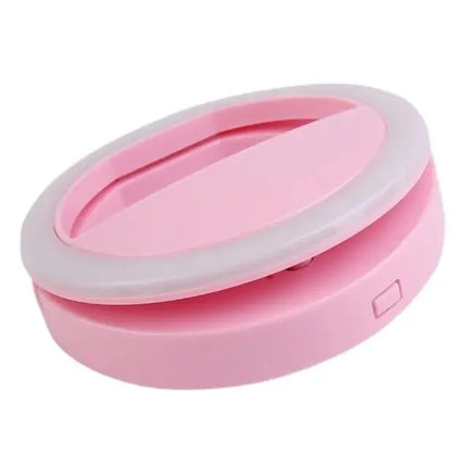 1/2/4Pcs LED Selfie Ring Fill Light Cell Phone Third Gear Fill Light USB Charge Portable Beauty Flash Photo Beauty Light Live