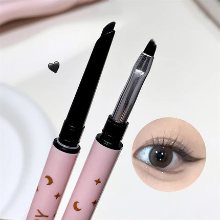 Punk Red Eyebrow & Eyeliner Gel 2 In 1 With Angled Brush Smudge-Proof Waterproof Creamy Smooth for Brows & Under Eye Makeup