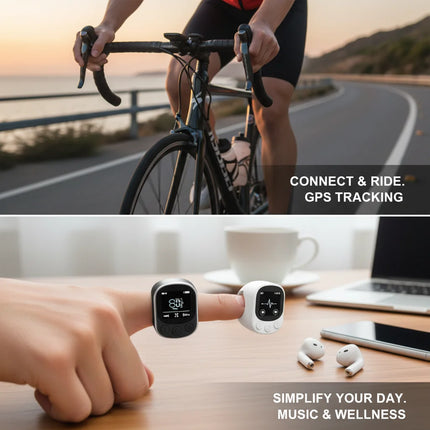 Bluetooth Smart Finger Ring Wireless Mouse,Wearable Scroller EBook Page Turner Camera Shutter Mouse For iOS Android Smart Phone