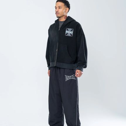 Summer Inaka Power New Men's and Women's POWERSHOT BAGGY Running Oversized Loose Casual Street Y2K Casual Black Sportswear Pants