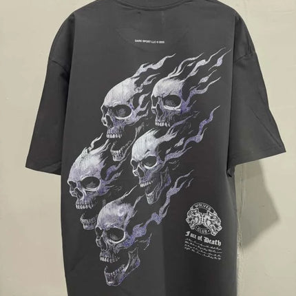 NEW Men's T-shirt Gym Fitness Male Training Workout Tee Top Short Sleeve Cotton Comfort Streetwear Oversized Shirts Men Clothes