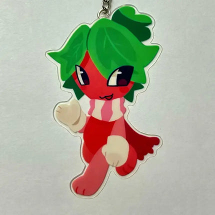 Cute World Vee Astro Shelly Pebble Sprout Acrylic Keychain Kawaii Anime Bag Charm Pendant Collectible for Fans Birthday Gift