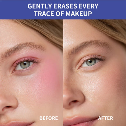 Gentle Makeup Remover Waterproof Formula Effectively Cleans Mascara Eyeliner Pigmented Eyeshadow And Brow Pomade