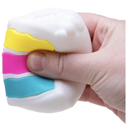 Gift NeeDoh Peace O’ Cake Colorful Squishy Toy for Kids and Adults Stress Relie, Desktop Sensory Craft Creative Educational Toy