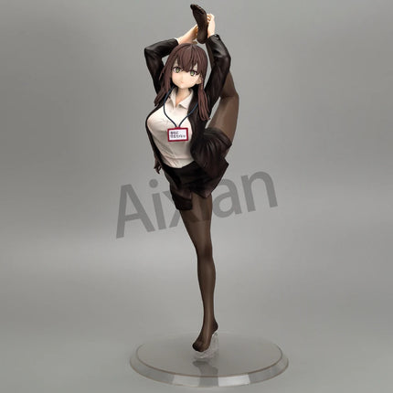 26CM The OL Who Refuses To Work 1/6 Ver. PVC Action Figure Sexy Anime +18 Uncensored for Adult Collection Gift Model Toys