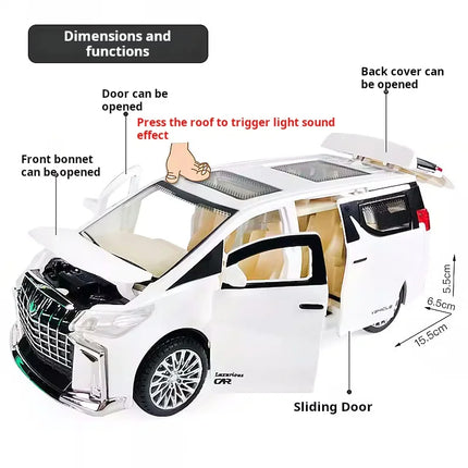 Children's Inertia Pull back Car Toy with Lighting Sound Simulation Commercial Car Model Boy Gift Toy Car Kids Holiday Gift
