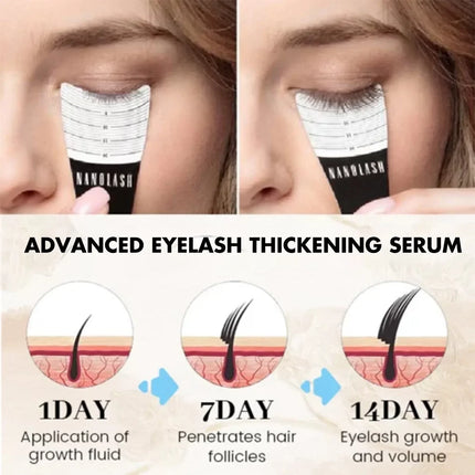 Nourishing Eyelash and Eyebrow Enhancer Serum - Natural Ingredients for Longer,Fuller,Longer and Thicker Eyebrows,Eye Cosmetics