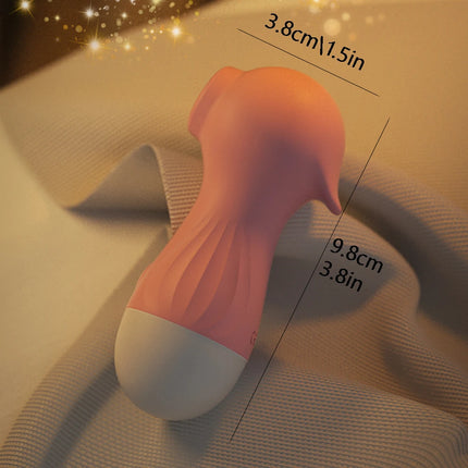 Powerful 2 in 1 Vagina Sucking Vibrator Nipple Oral Vacuum Stimulator G Spot Clitoris Massage Female Masturbator Sex Toys Women