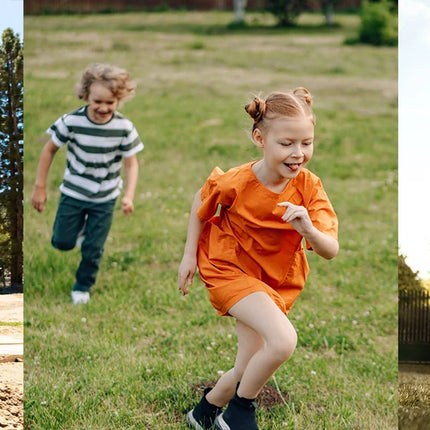 New Kid Wide Barefoot Shoes | Minimalist Sneakers for Boys/Girls | Zero-Drop Healthy Sole | Natural to Grow