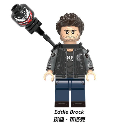 New 5cm Marvel Spider-Man Venom Building Block Figures Assembleable Figure Desktop Ornament Decorations Best Gifts for Childrens