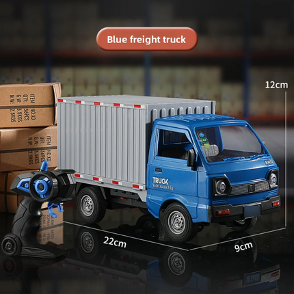 Spray Acousto-optic Remote Control Car Simulation Double Door Micro Card Drift Car Bread Truck Children's Toy Car