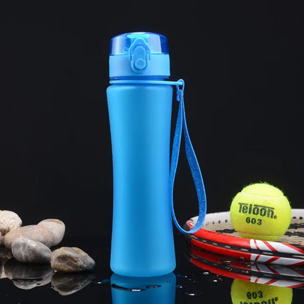 560ml Water Bottle Outdoor Adult Sports Water Cup Portable Plastic Bottle Student Teapot Kitchen Drinking Tools