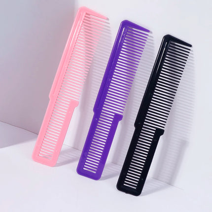 A professionally designed comb suitable for flat head styling, hair cutting, and hair salon styling, special for real hair wigs