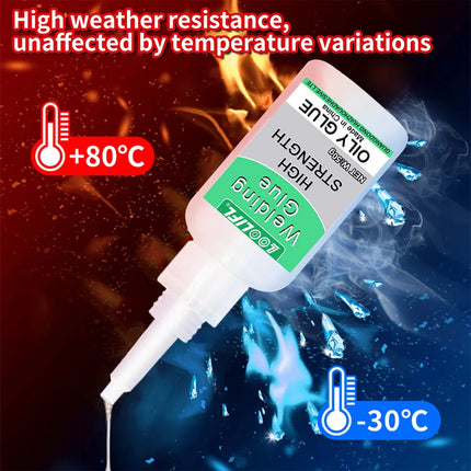 Loolifl 50g High-Strength Welding Glue, a Universal Super Adhesive Suitable for Resin, Ceramics, Metal, and Glass, Strong Instant Glue