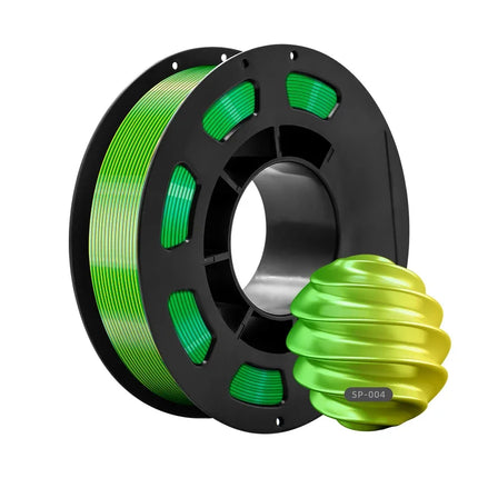 Dual-color PLA Silk 200g 3D Printing Materials 1.75mm 3D Printer Filament for FDM Non-toxic Vacuum Packaging Eco-Friendly