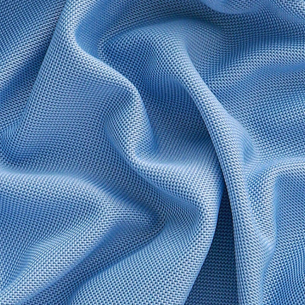 Pure Pique Fabric Classic Comfort Mesh Spring Summer Collar Polo T-Shirt Breathable Designer Knit Clothing DIY Material