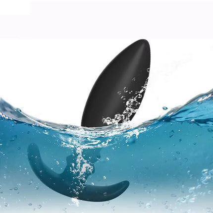 Silicone Metal Rolling Bead Anal Plug Wearable Butt Plug Stimulation Anus Masturbator G-Spot Massage Bdsm Sex Toys for Man Women
