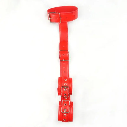 Sex Toys For Woman Couples Handcuffs Set Bondage Gear Bed Restraints Rope Strap Adult Game Wrists Neck Cuffs