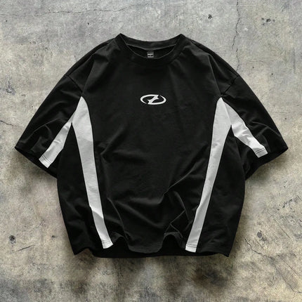 The new men's T-shirt for the summer of 2025 features a casual, fashionable, comfortable, and breathable 3D pattern print